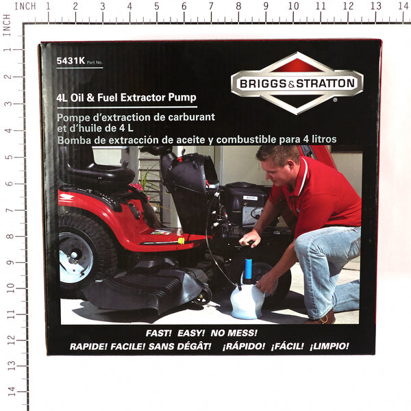 Briggs & Stratton 5431K Oil Extractor - 4L