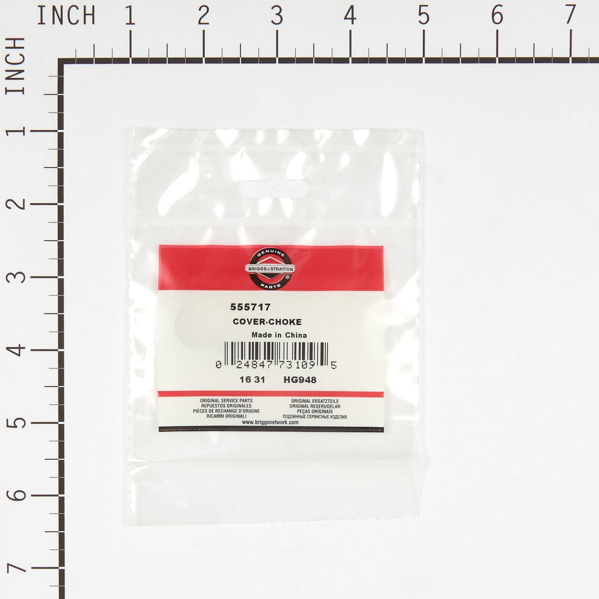Briggs & Stratton 555717 Cover-CHOKE