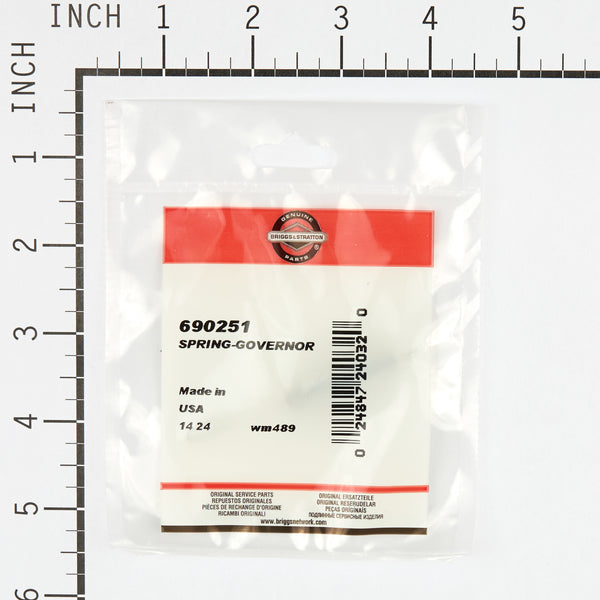 Briggs & Stratton 690251 Governor Spring