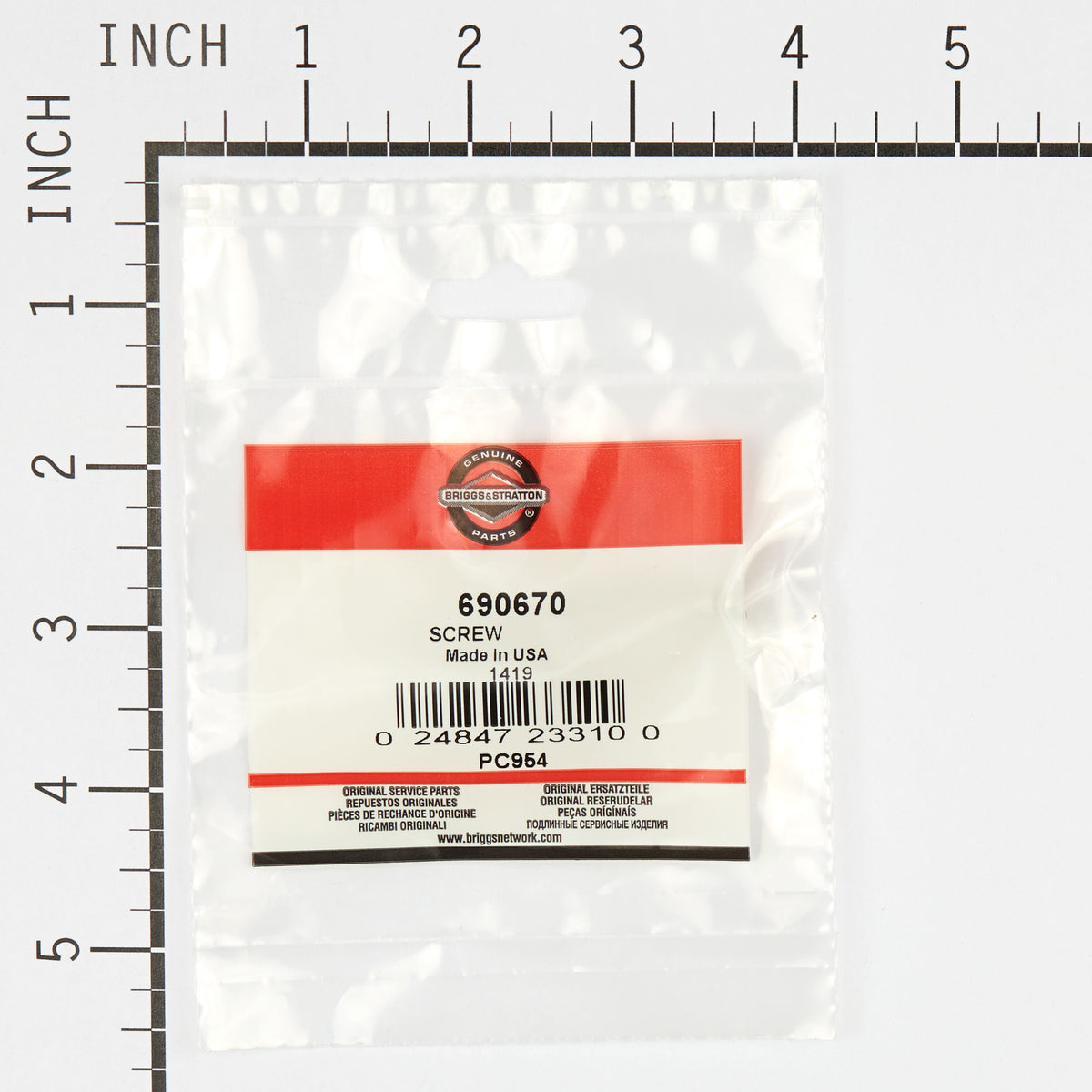 Briggs & Stratton 690670 Screw