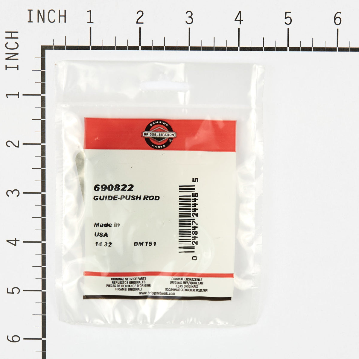 Briggs & Stratton 690822 Push Rod Guide
