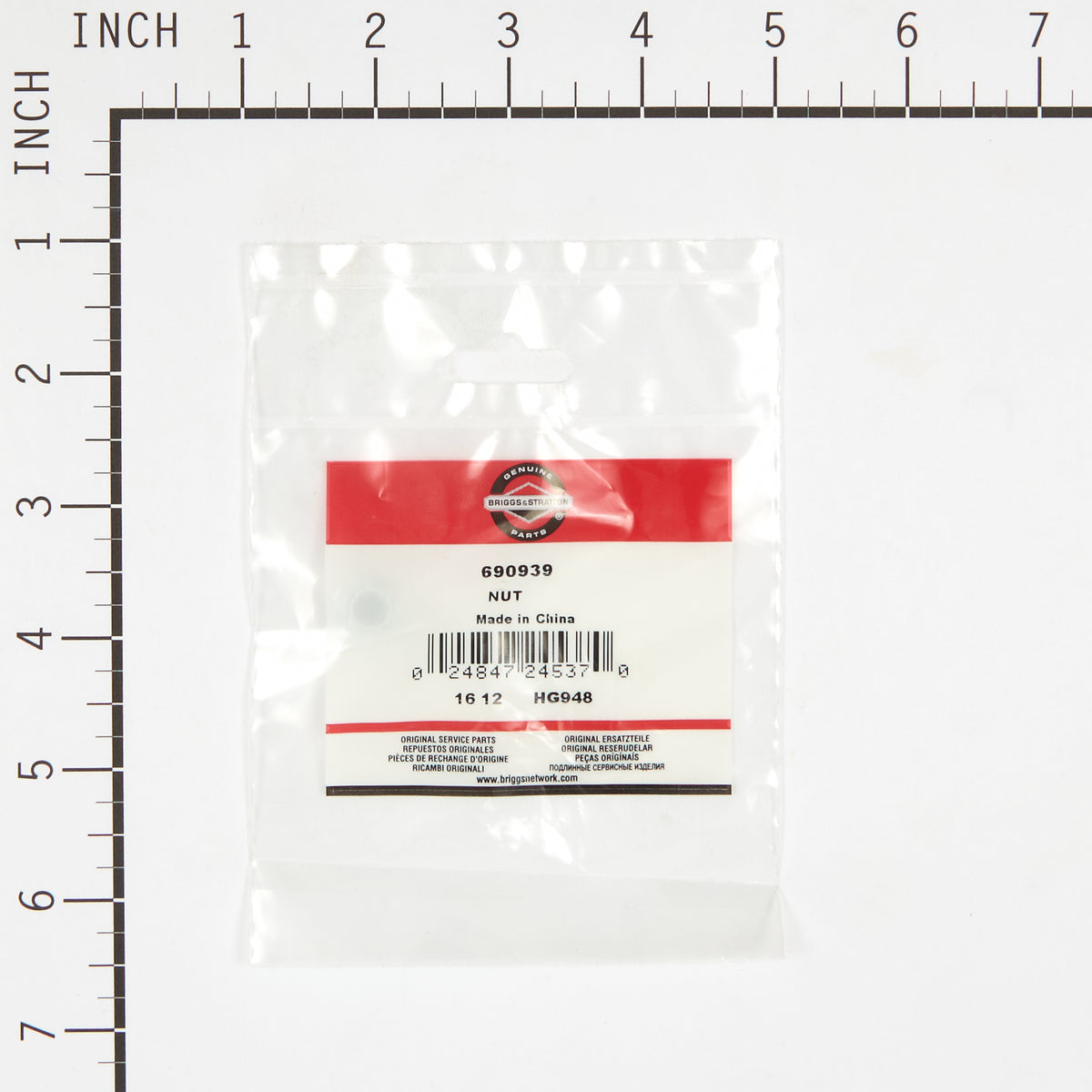 Briggs & Stratton 690939 Nut