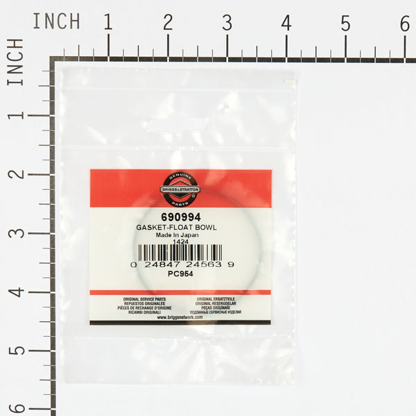 Briggs & Stratton 690994 Float Bowl Gasket