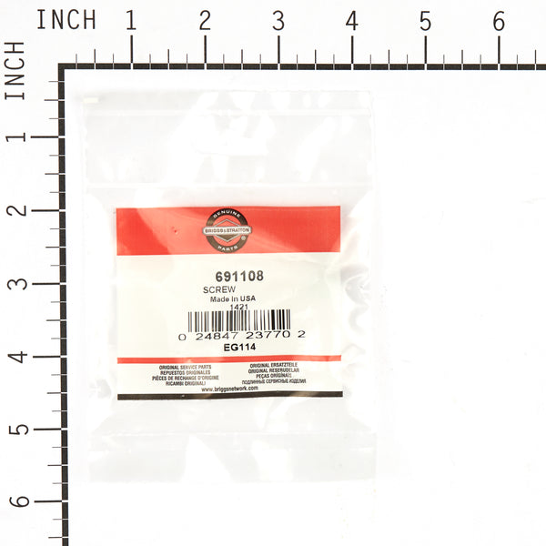 Briggs & Stratton 691108 Screw