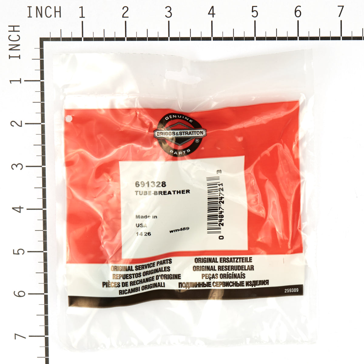 Briggs & Stratton 691328 Breather Tube