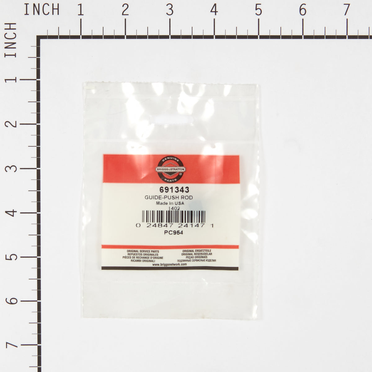Briggs & Stratton 691343 Push Rod Guide