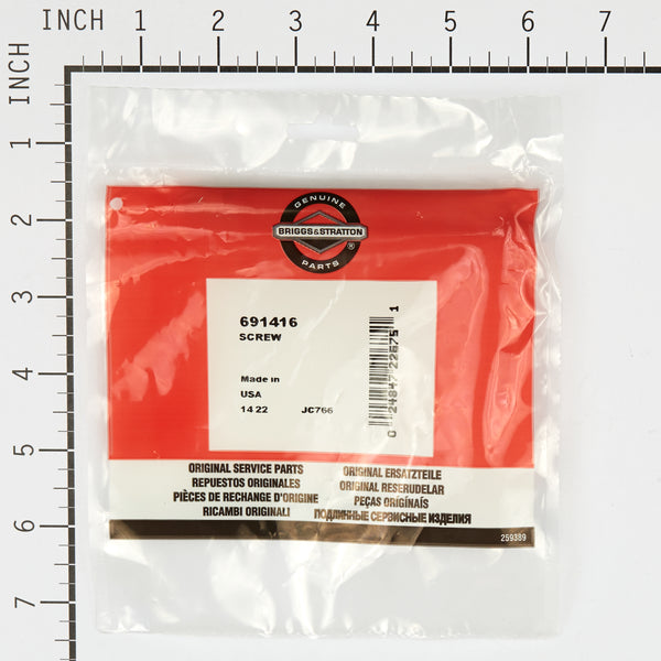 Briggs & Stratton 691416 Screw