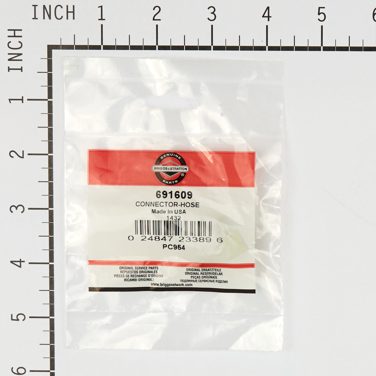 Briggs & Stratton 691609 Hose Connector