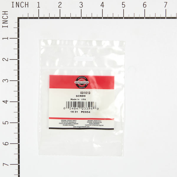 Briggs & Stratton 691619 Screw