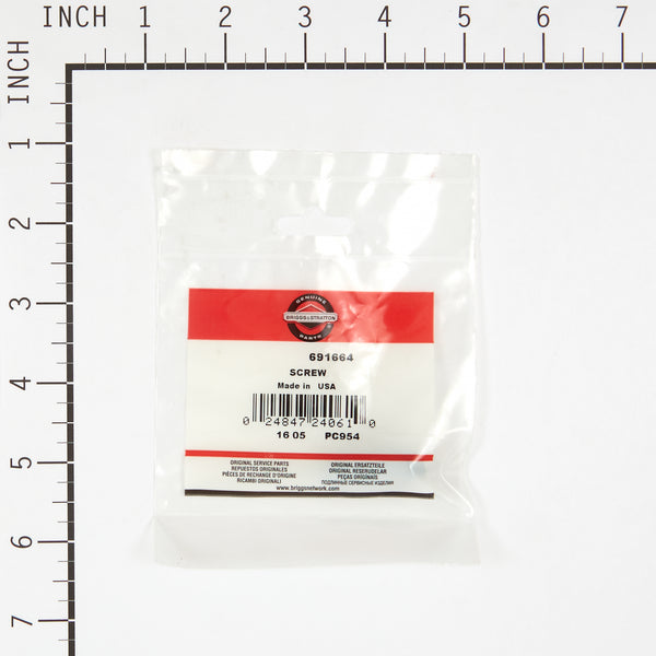 Briggs & Stratton 691664 Screw