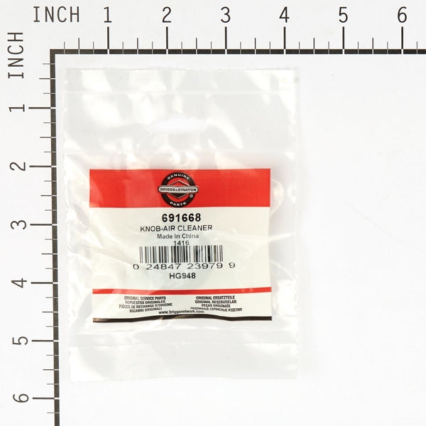 Briggs & Stratton 691668 Air Cleaner Cover Knob