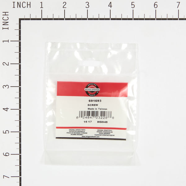 Briggs & Stratton 691693 Screw