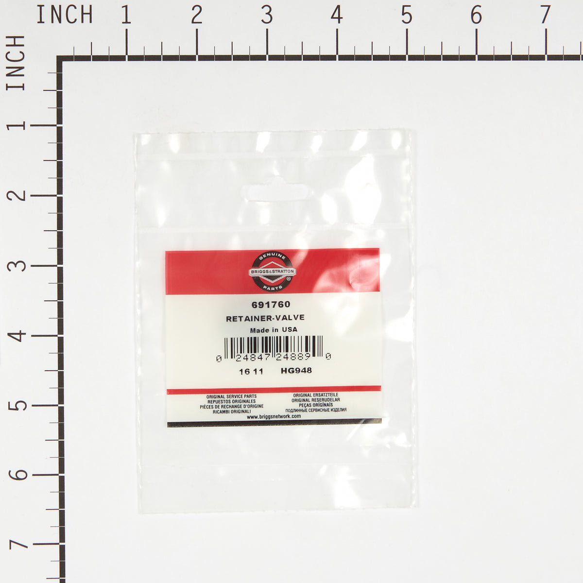 Briggs & Stratton 691760 Valve Retainer