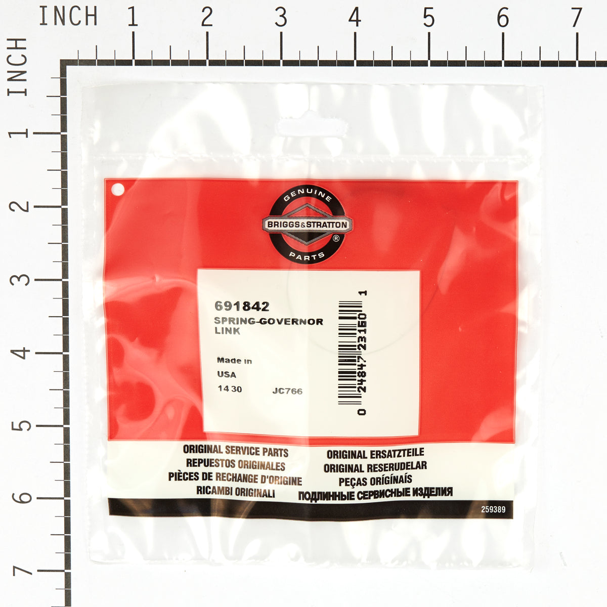 Briggs & Stratton 691842 Governor Link Spring