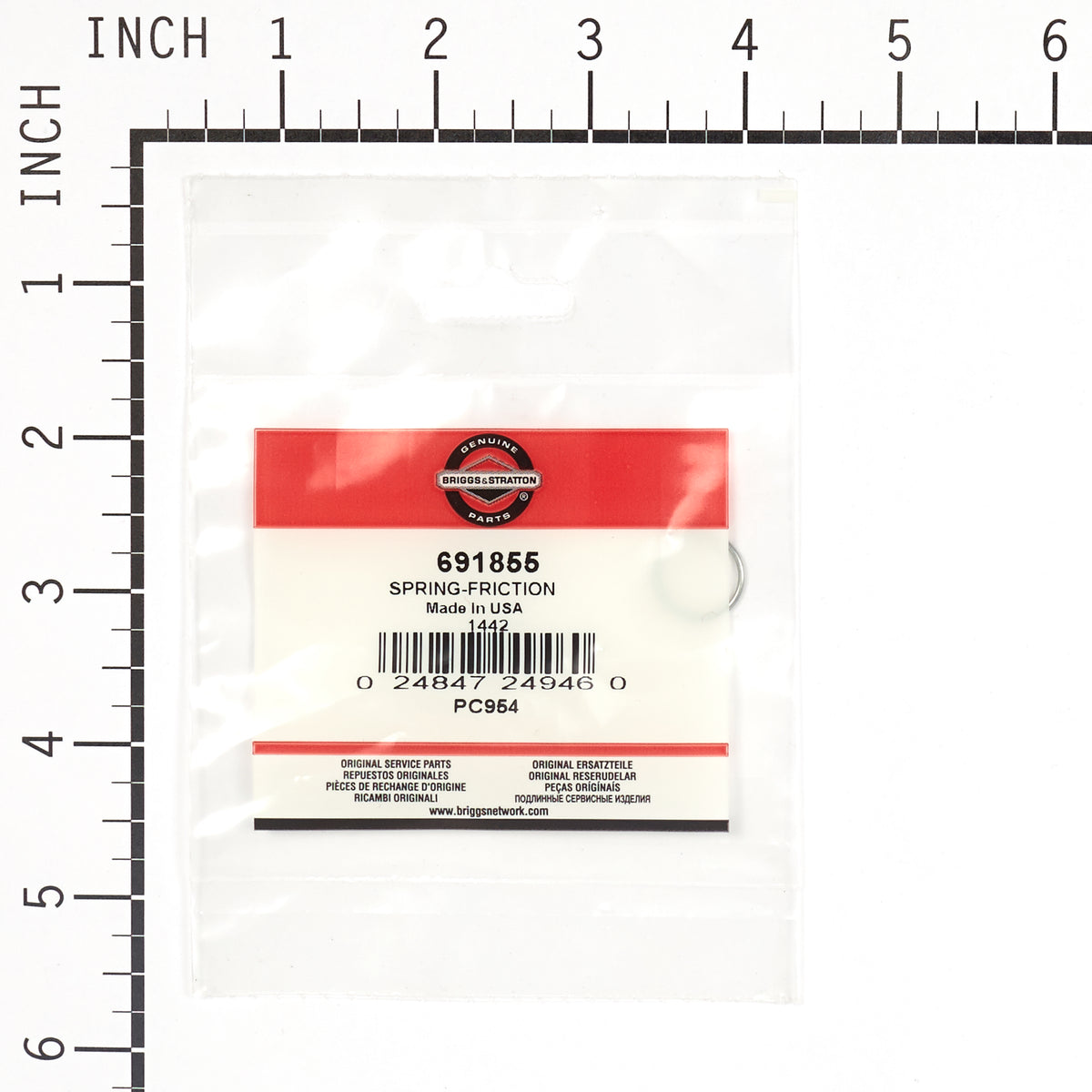Briggs & Stratton 691855 Friction Spring