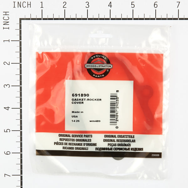 Briggs & Stratton 691890 Rocker Cover Gasket