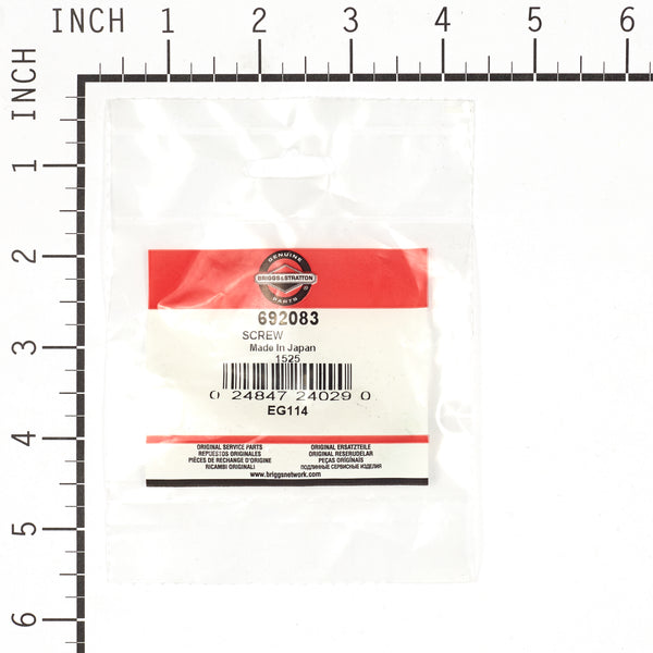 Briggs & Stratton 692083 Screw