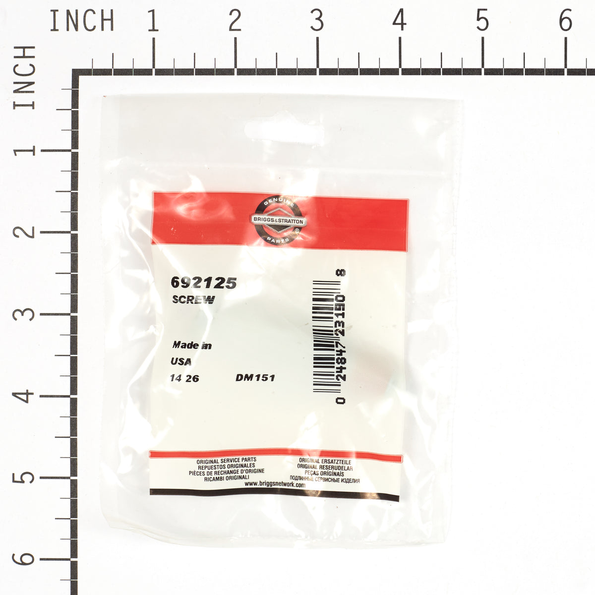Briggs & Stratton 692125 Screw
