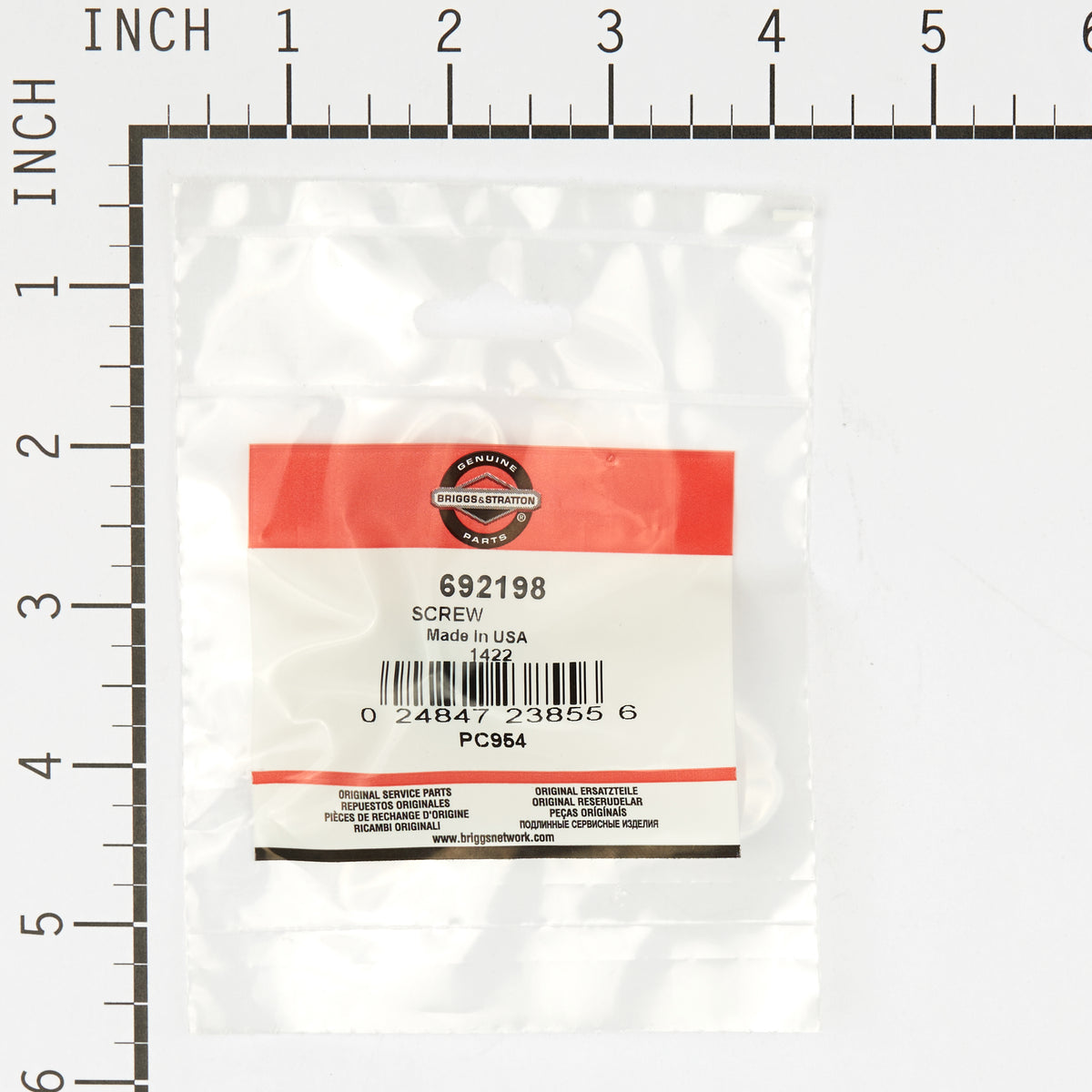 Briggs & Stratton 692198 Screw