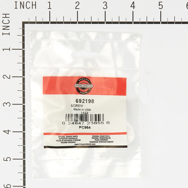 Briggs & Stratton 692198 Screw
