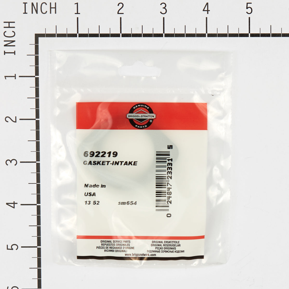 Briggs & Stratton 692219 Intake Gasket