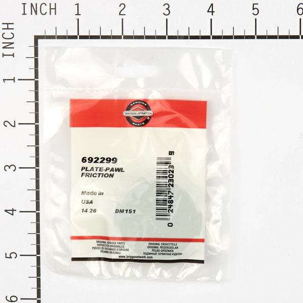 Briggs & Stratton 692299 Pawl Friction Plate