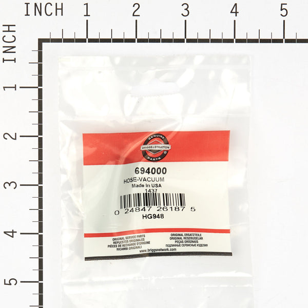 Briggs & Stratton 694000 Vacuum Hose
