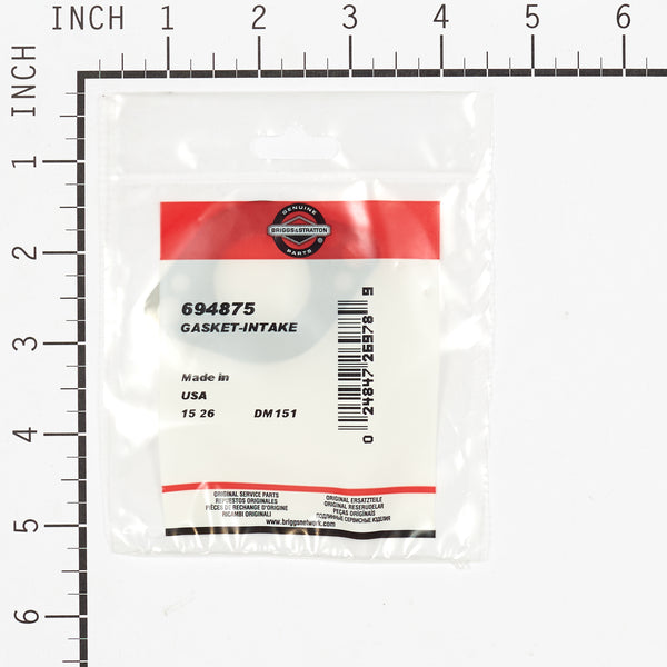 Briggs & Stratton 694875 Intake Gasket