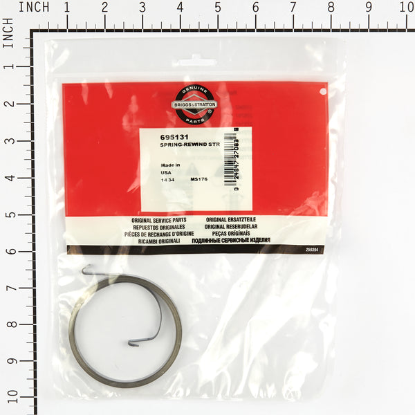 Briggs & Stratton 695131 Rewind Starter Spring