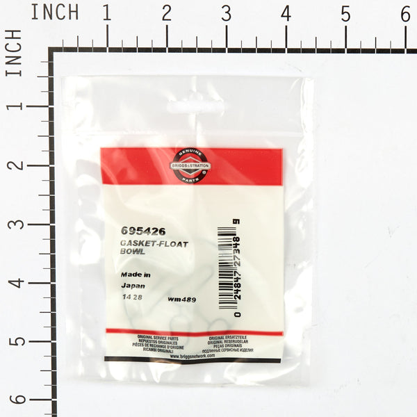 Briggs & Stratton 695426 Float Bowl Gasket