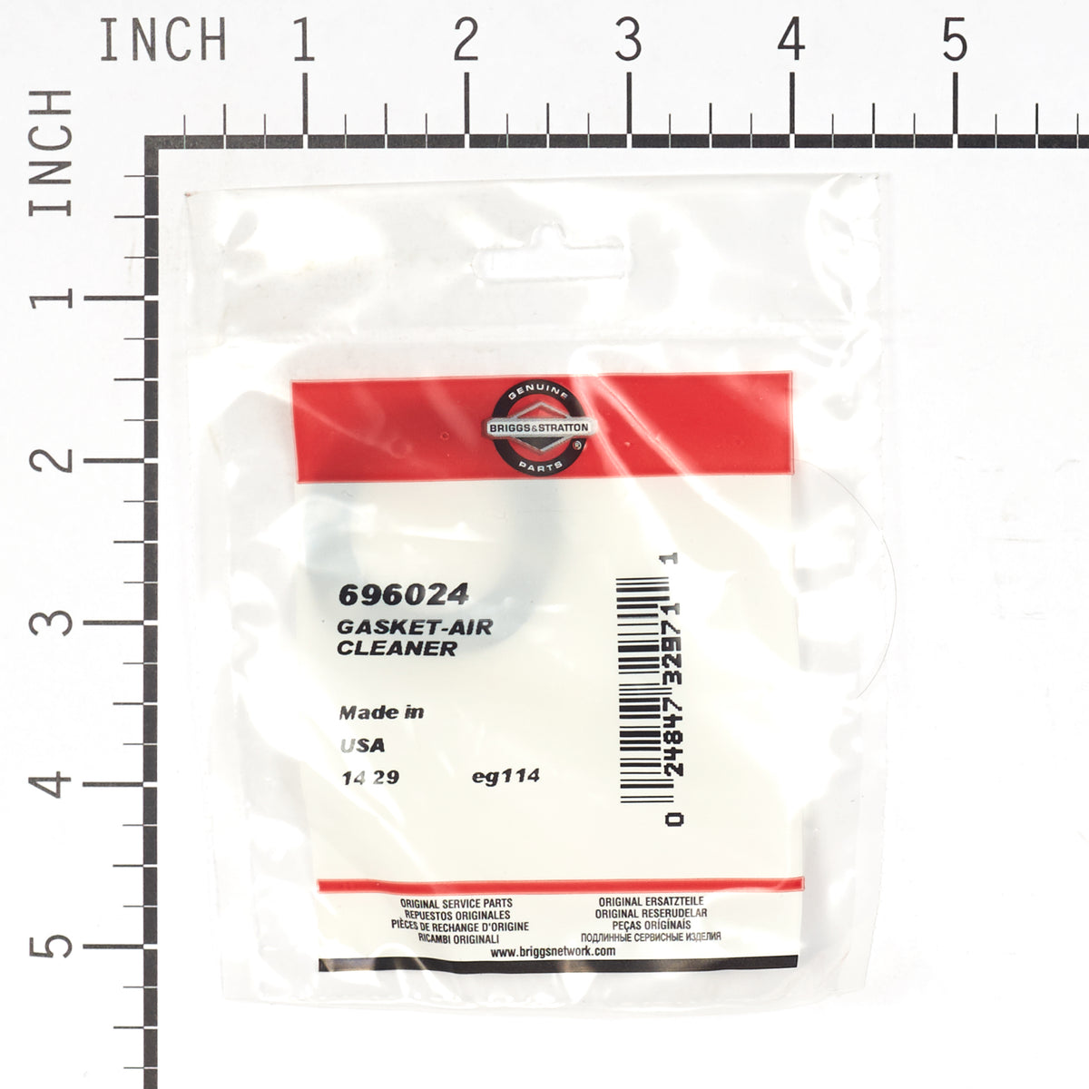 Briggs & Stratton 696024 Air Cleaner Gasket