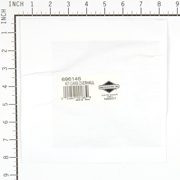 Briggs & Stratton 696146 Carburetor Overhaul Kit