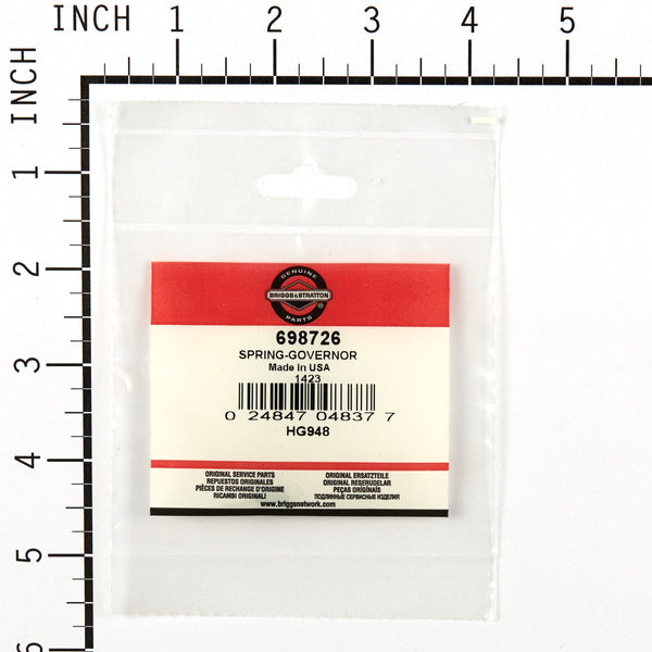 Briggs & Stratton 698726 Governor Spring