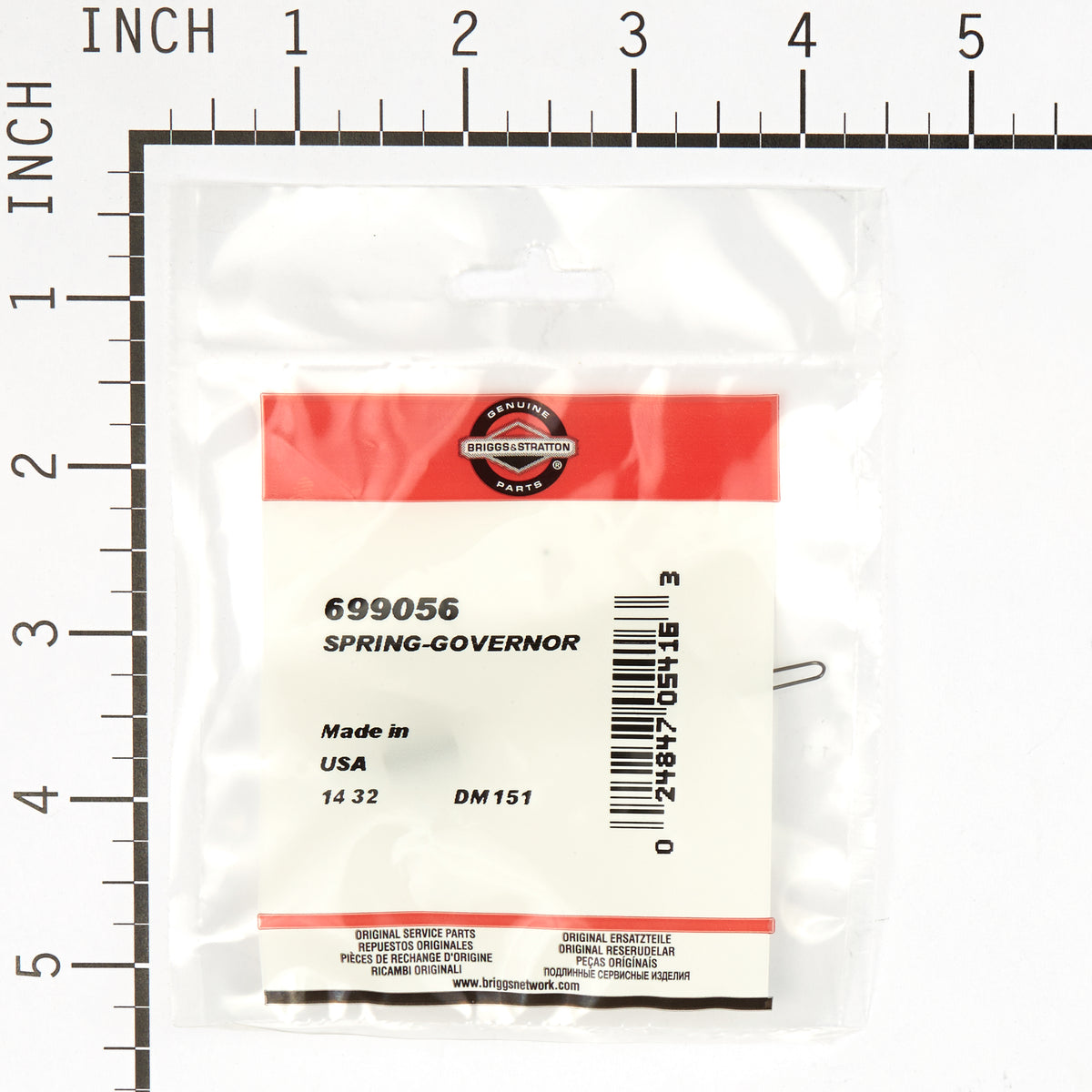 Briggs & Stratton 699056 Governor Spring