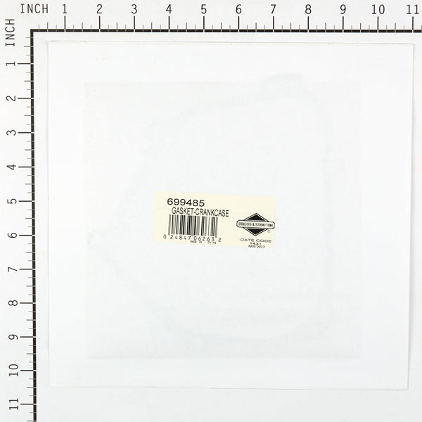 Briggs & Stratton 699485 Crankcase Gasket