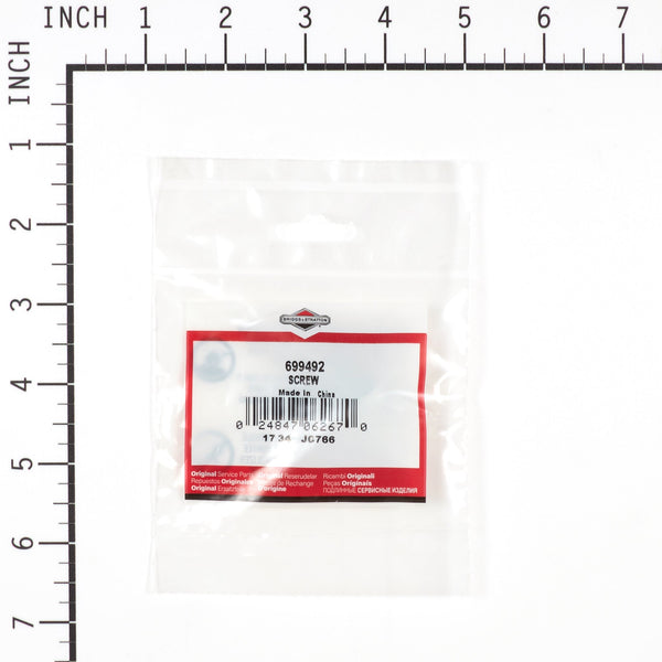 Briggs & Stratton 699492 Screw