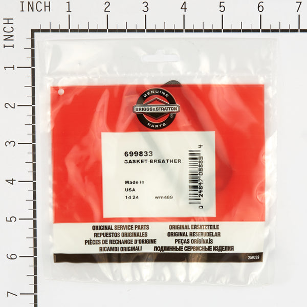 Briggs & Stratton 699833 Breather Gasket