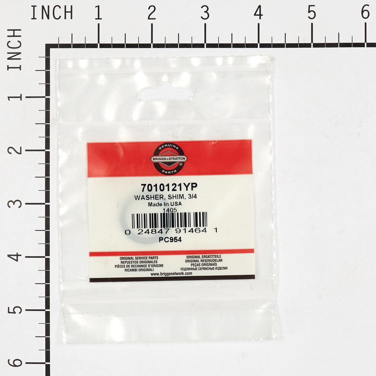 Briggs & Stratton 7010121YP Shim Washer - 3/4