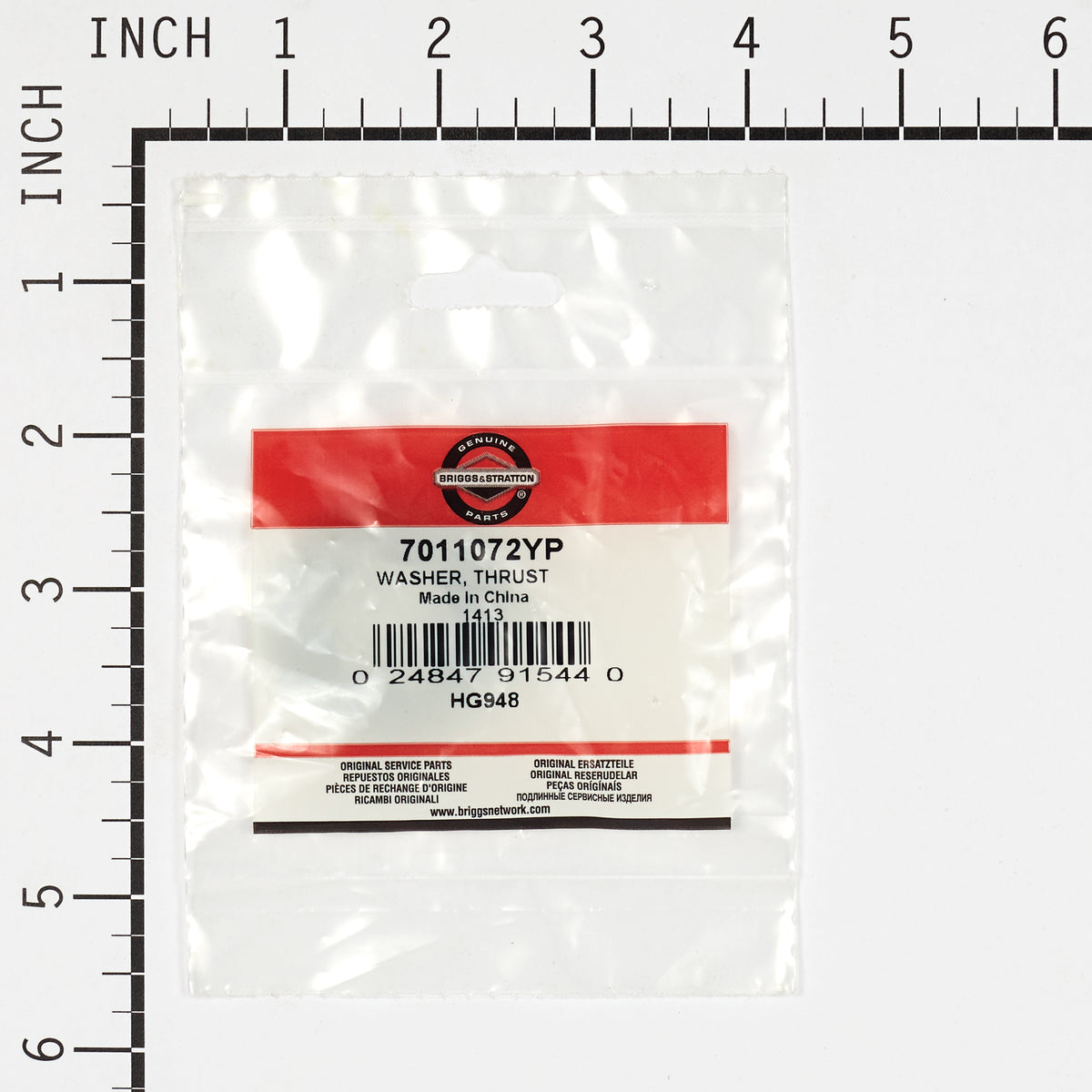 Briggs & Stratton 7011072YP Thrust Washer