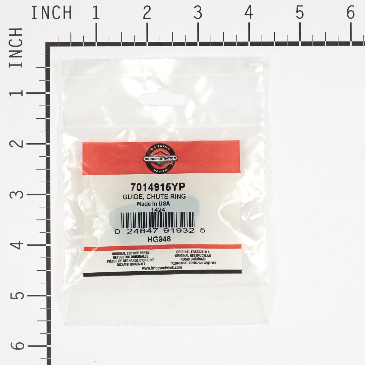 Briggs & Stratton 7014915YP Chute Ring Guide