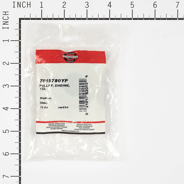 Briggs & Stratton 7015780YP PULLEY, ENGINE, YEL
