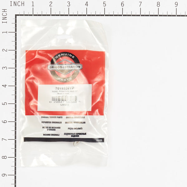 Briggs & Stratton 7019326YP Red Positive Cable - 17" Long