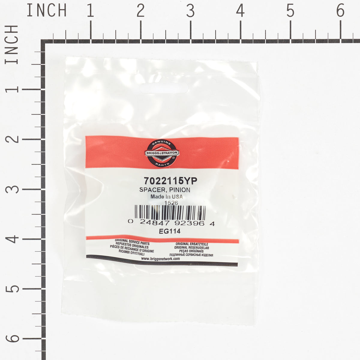 Briggs & Stratton 7022115YP SPACER, PINION