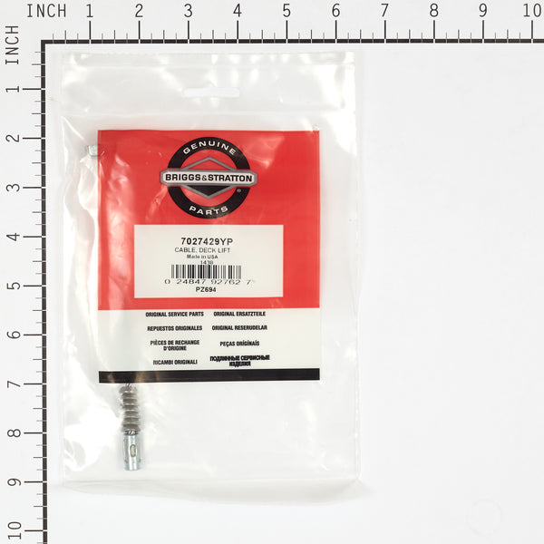 Briggs & Stratton 7027429YP Deck Lift Cable