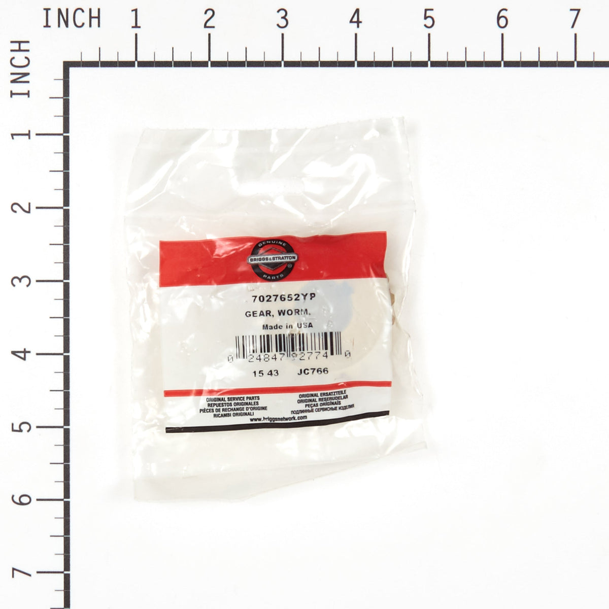 Briggs & Stratton 7027652YP Worm Gear