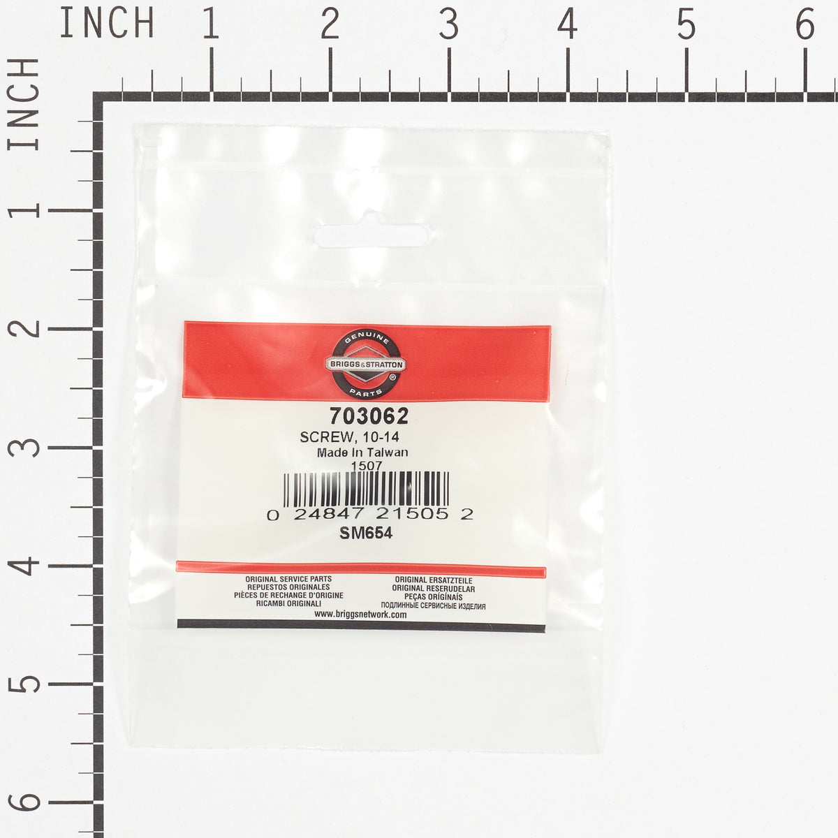 Briggs & Stratton 703062 Screw - 10-14