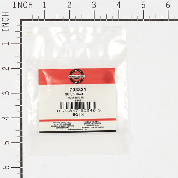 Briggs & Stratton 703331 NUT, 5/16-24