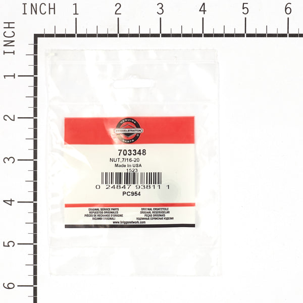 Briggs & Stratton 703348 NUT,7/16-20