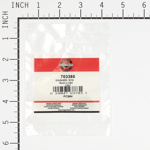 Briggs & Stratton 703350 Washer - 5/16