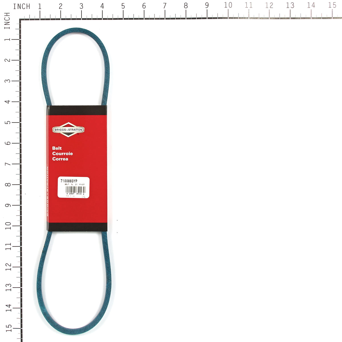 Briggs & Stratton 7100883YP Belt, 3L, 21" PIVOT H